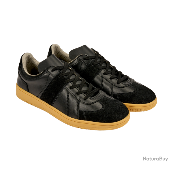 Chaussures de sport Brandit BW cuir de bovin bout en velours - Noir / 38 EU