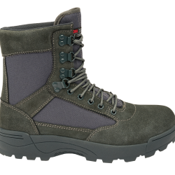 Chaussures tactiques Brandit 9 oeillets cuir et nylon isolation - Anthracite / 48 EU