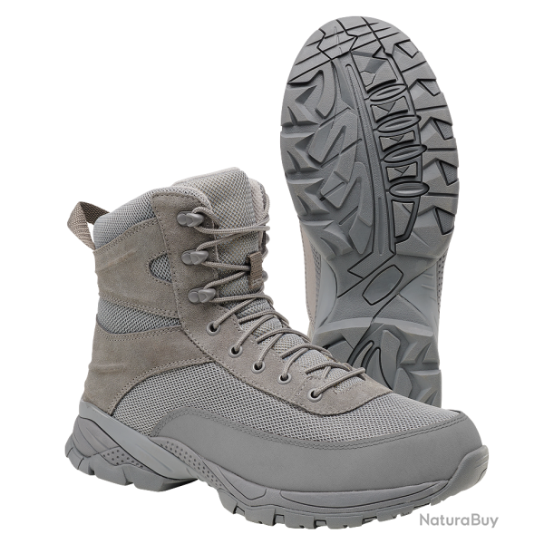 Chaussures tactiques Brandit Next Generation cuir velours - Anthracite / 41 EU
