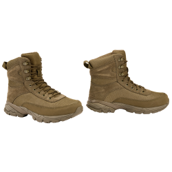 Chaussures tactiques Brandit Next Generation cuir velours - Vert olive / 40 EU