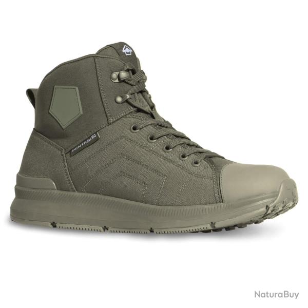 Chaussures tactiques Pentagon Hybrid 2.0 Cordura 500D tige 6 pouces - RAL7013 / 41