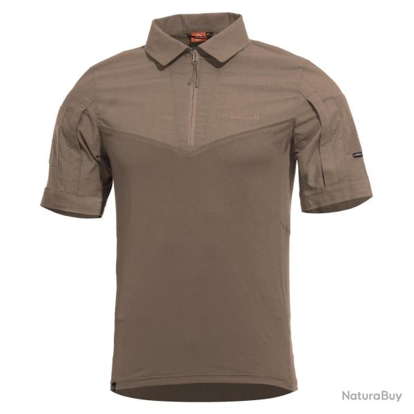 Chemise de combat Pentagon Ranger manches courtes ripstop - Coyote / L