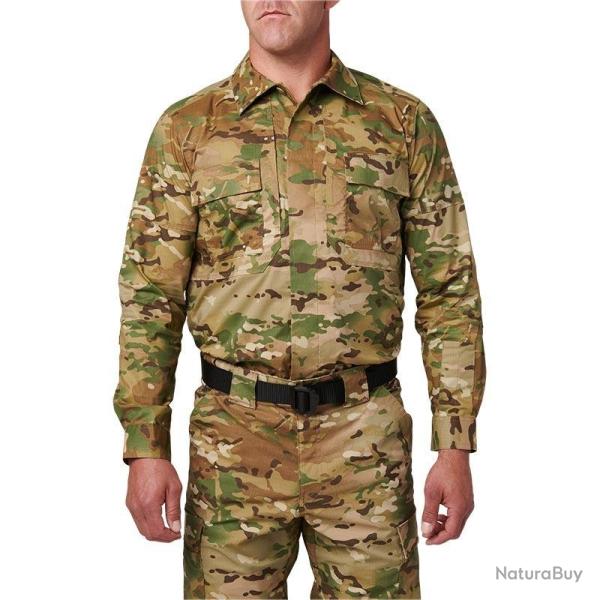 Chemise de service Flex-Tac TDU RP 5.11 Tactical � poches - Multicam / S / Regular