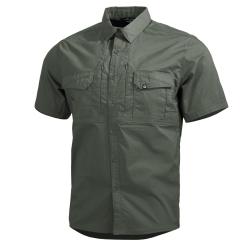 Chemise de terrain Pentagon Plato ripstop Ultra155 155 g/m&sup2; - Vert camo / L