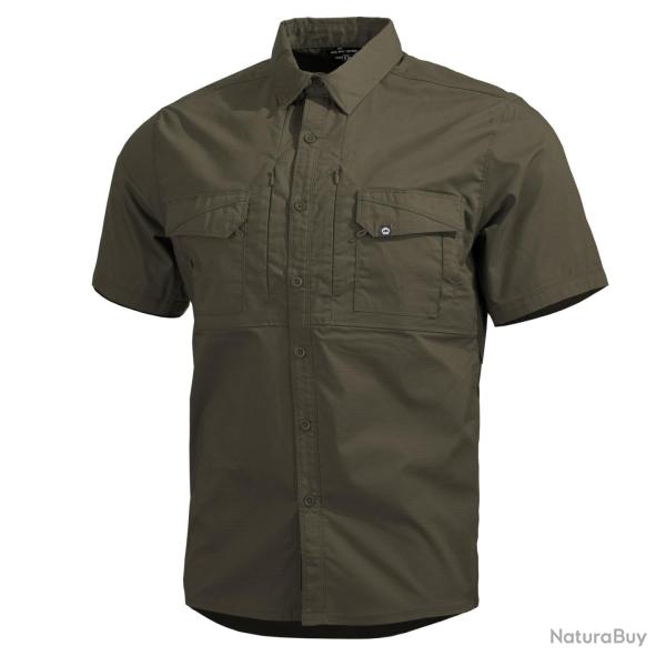 Chemise de terrain Pentagon Plato ripstop Ultra155 155 g/m� - Vert Ranger / 2XL
