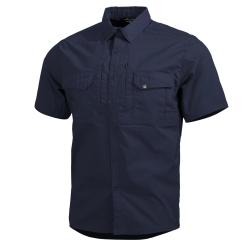 Chemise de terrain Pentagon Plato ripstop Ultra155 155 g/m&sup2; - Bleu nuit / M