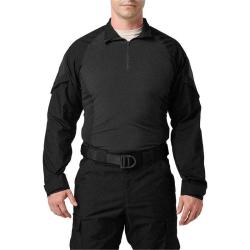 Chemise Flex-Tac TDU Rapid 5.11 Tactical ripstop coudes - Noir / S / Regular