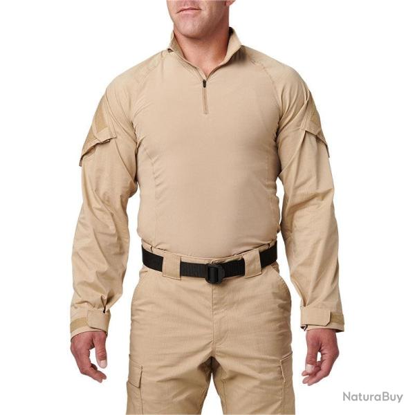 Chemise Flex-Tac TDU Rapid 5.11 Tactical ripstop coudes - TDU Khaki / S / Regular