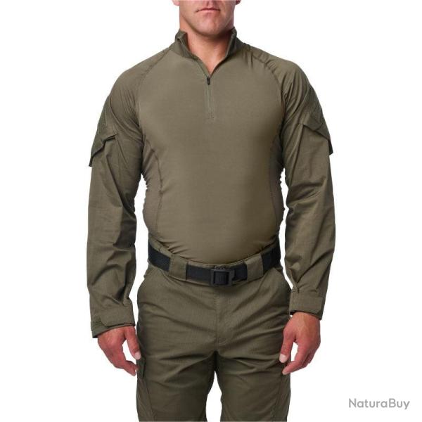 Chemise Flex-Tac TDU Rapid 5.11 Tactical ripstop coudes - Ranger Green / XS / Regular