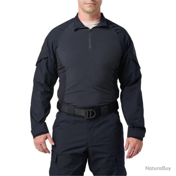 Chemise Flex-Tac TDU Rapid 5.11 Tactical ripstop coudes - Dark Navy / M / Regular
