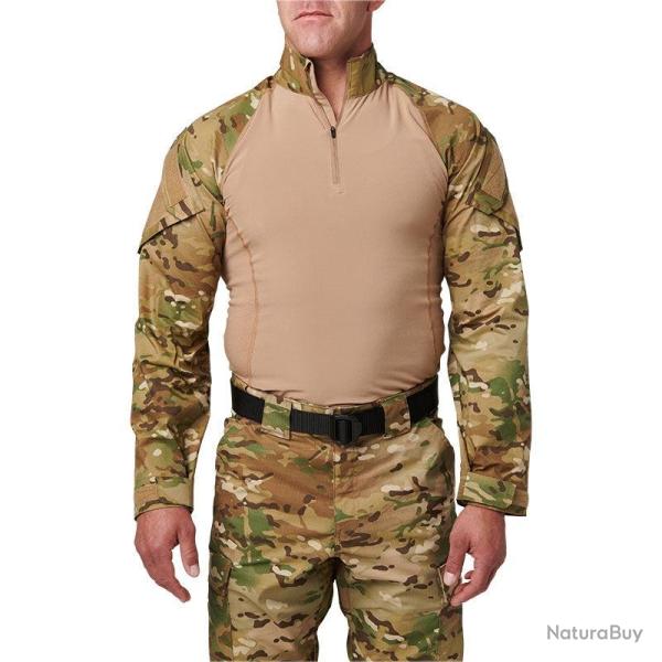 Chemise Flex-Tac TDU Rapid 5.11 Tactical ripstop coudes - Multicam / XL / Regular