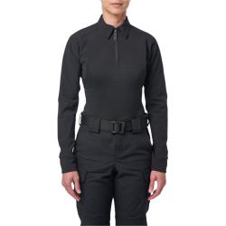 Chemise polaire Rapid PDU CLD 5.11 Tactical femme imperm&eacute;able - Noir / XL