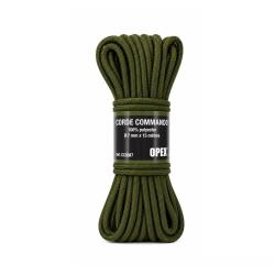 Corde commando OPEX en polyester 15 m diam&egrave;tre 7 mm - Vert