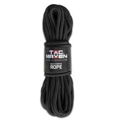 Corde multi-usage Tac Maven en polypropyl&egrave;ne diam&egrave;tre 10 mm - Noir / Taille unique