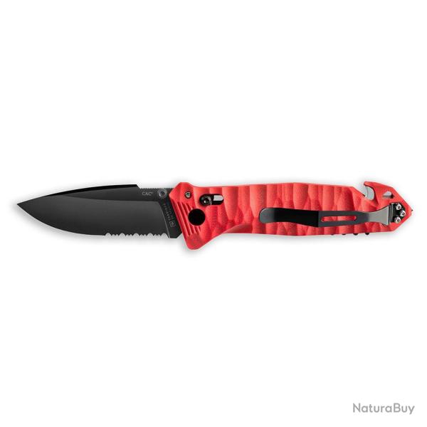 Couteau pliant Ares CAC arm�e fran�aise lame Nitrox - Rouge