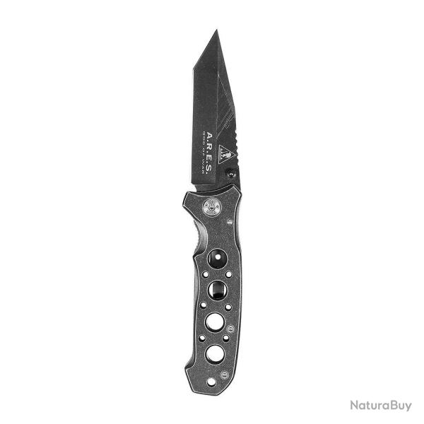 Couteau pliant Ares Gun Powder manche m�tal 20 cm d�pli� - Autre