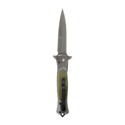 Couteau pliant Ares SAS-Force lame 9 cm &agrave; ouverture assist&eacute;e - Kaki