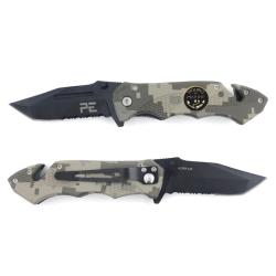 Couteau pliant OPEX Survival Troupes de Marine - Camouflage