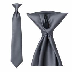 Cravate de service Patrol Equipement en polyester &agrave; noeud - Gris