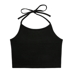 D&eacute;bardeur Brandit coupe femme en jersey simple bretelles - Noir / XL