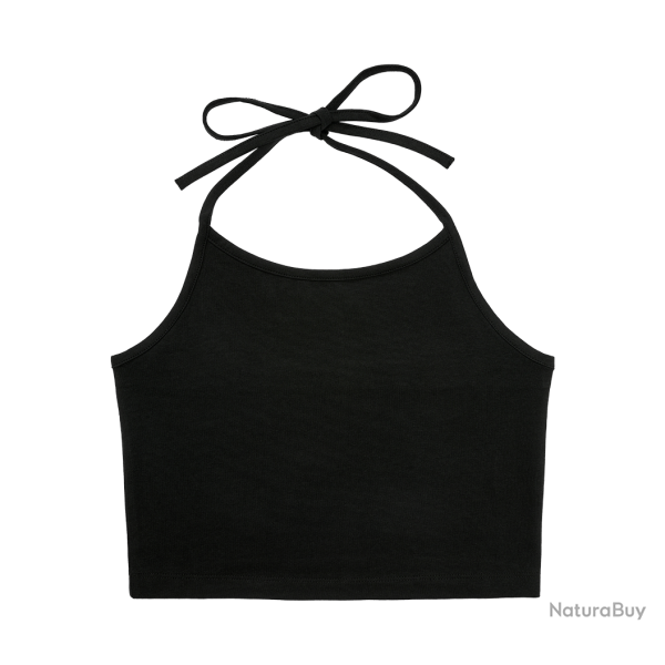 D�bardeur Brandit coupe femme en jersey simple bretelles - Noir / XL