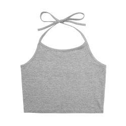 D&eacute;bardeur Brandit coupe femme en jersey simple bretelles - Gris chin&eacute; / L