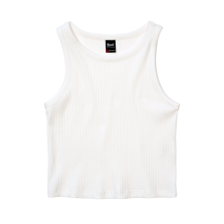 D&eacute;bardeur Brandit Ela coupe femme en maille c&ocirc;tel&eacute;e - Blanc / XL