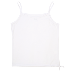 D&eacute;bardeur Brandit Lilly coupe femme en coton &eacute;lasthanne - Blanc / L
