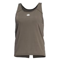 D&eacute;bardeur femme Pentagon Aria dos ouvert maille polyester - RAL7013 / S