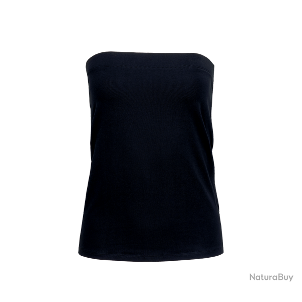 D�bardeur jupe Brandit deux en un en coton �lasthanne certifi� - Noir / M