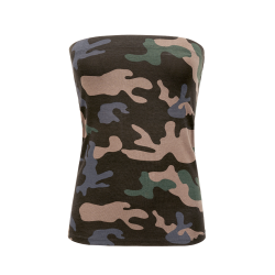 D&eacute;bardeur jupe Brandit deux en un en coton &eacute;lasthanne certifi&eacute; - Dark Camo / XL