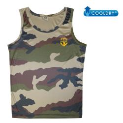 D&eacute;bardeur OPEX Cooldry s&eacute;rigraphi&eacute; Troupes de Marine polyester - Autre / L