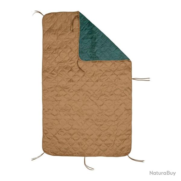 Doublure de poncho Ares molletonn�e en nylon ripstop - Vert