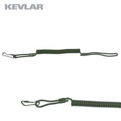 Dragonne d'arme de poing &agrave; c&acirc;ble en Kevlar masse de 20 g - Vert