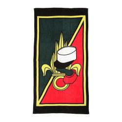 Drap de bain Ares L&eacute;gion 160 &times; 80 cm en velours et &eacute;ponge - Autre