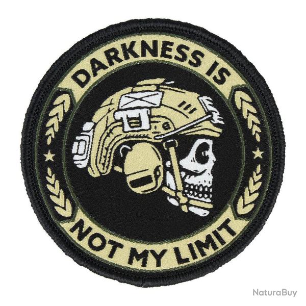 �cusson brod� rond Ares Darkness is not my limit 8 cm � dos - Autre