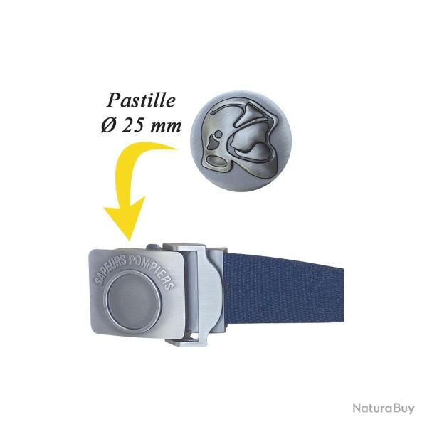 �cusson de ceinture casque Sapeur-Pompier en m�tal 25 mm - Autre