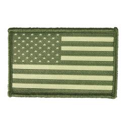 &Eacute;cusson drapeau am&eacute;ricain Ares tiss&eacute; 5 x 8 cm basse visibilit&eacute; - Autre