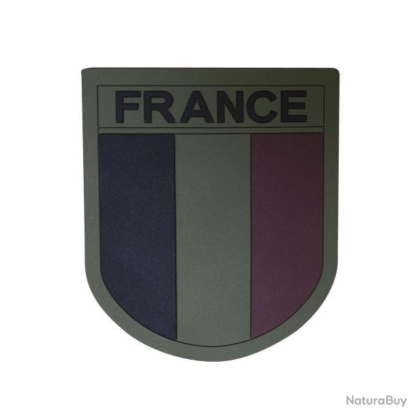 �cusson drapeau France en silicone basse visibilit� 75 x 65 mm - Autre