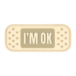 &Eacute;cusson I'm OK Ares en PVC souple en relief &agrave; dos - Autre