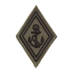&Eacute;cusson losange des troupes de marine Ares basse visibilit&eacute; - Bleu TDM