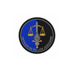 &Eacute;cusson Officier de Police Judiciaire Patrol Equipement 8 cm - Autre / RUBBER