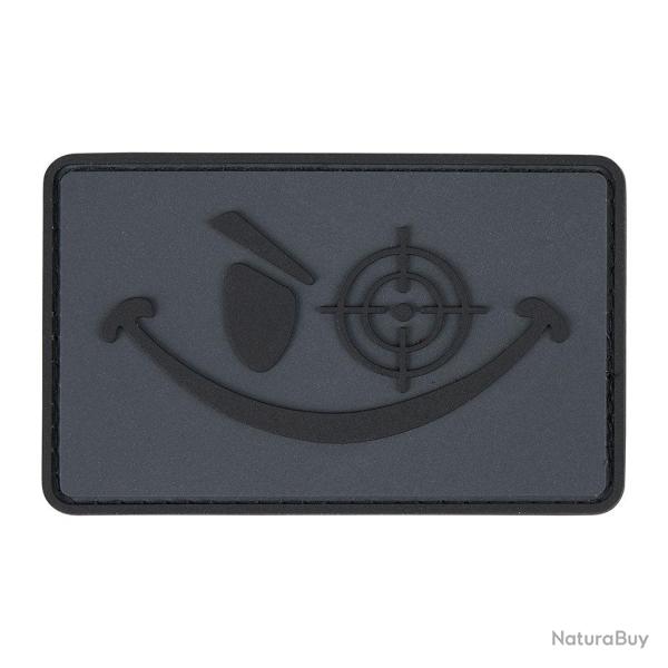 �cusson rond Ares Smiley basse visibilit� en PVC souple � dos - Autre
