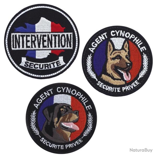 �cusson rond brod� Patrol Equipement S�curit� 8 � 9 cm � dos - Autre / SECU INTERVENTION