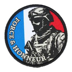 &Eacute;cusson rond Force et Honneur Ares imprim&eacute; 8 cm - Autre