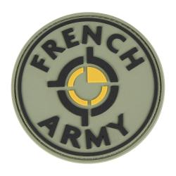 &Eacute;cusson rond French Army Ares en PVC souple 8 cm - Autre