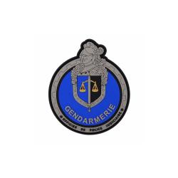 &Eacute;cusson rond Patrol Equipement Brigade Motoris&eacute;e Officier - Autre / RUBBER