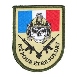&Eacute;cusson tiss&eacute; Ares N&eacute; pour &ecirc;tre soldat &agrave; dos auto-agrippant - Autre
