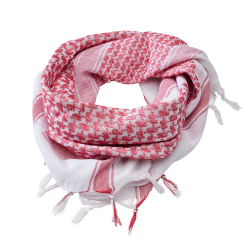 Foulard Brandit Shemagh - Rouge / Blanc