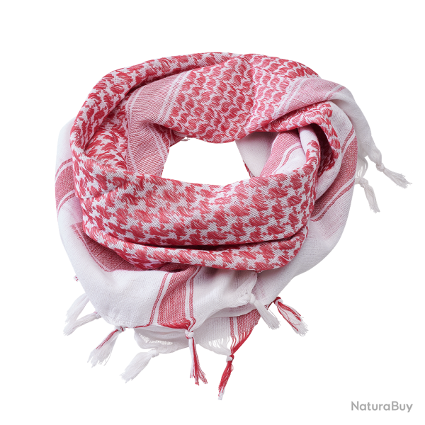 Foulard Brandit Shemagh - Rouge / Blanc
